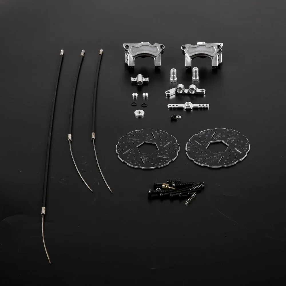 

CNC alloy rear brake set for 1/5 scale rc car hpi km rovan baja 5b ss
