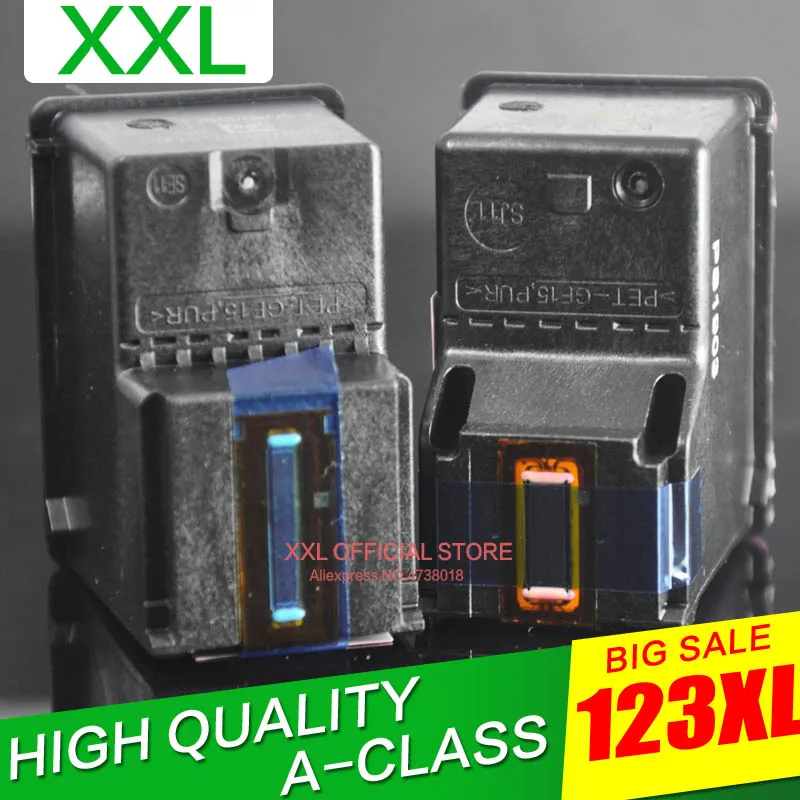 Картридж 123 123xl XL для HP 123XL картридж Deskjet 2130 3639 2132 2133 2134 3630 3632 3637 s123|Чернильные