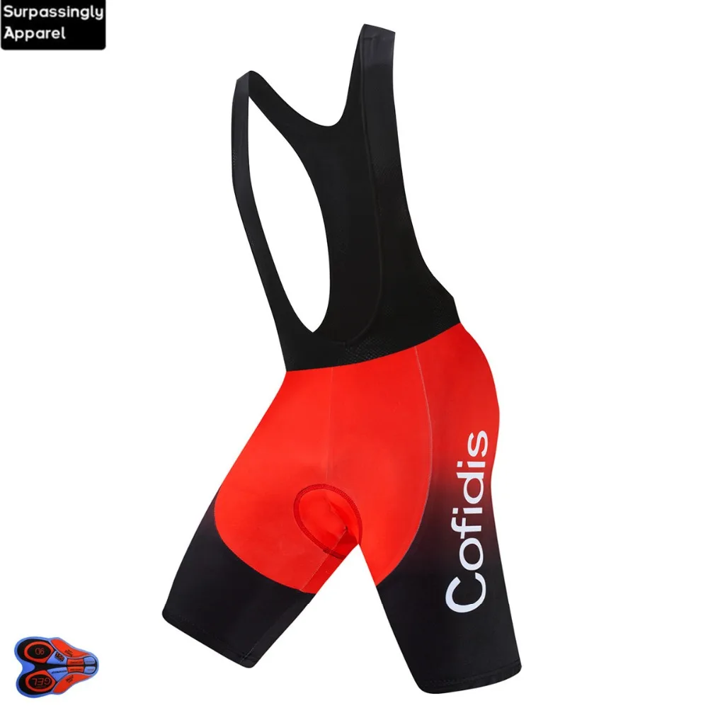 

2019 Mens COFIDIS Cycling BIB Shorts Pro Summer UCI World Tour Team 9D Gel Bike Bicycle Bicycling Sport Wear Ciclismo Bicicleta