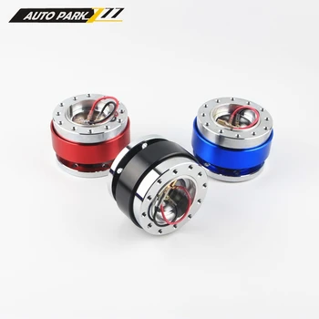 

Aluminium Car Auto Steering Wheel quick Release hub Adapter Snap Off Boss Kit QR02