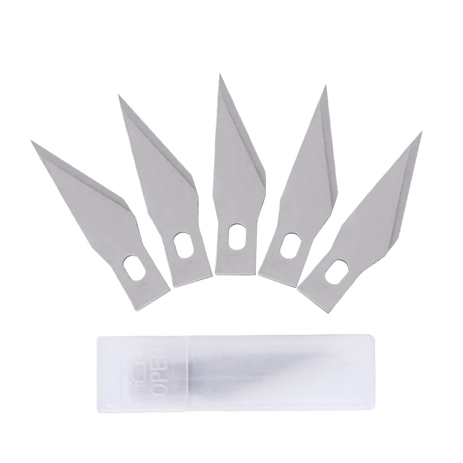 

20 or 30 pc Metal Scalpel Knife blades Tools Kit Cutter Engraving Craft Knives accessories Sculpture Carving Knife blades