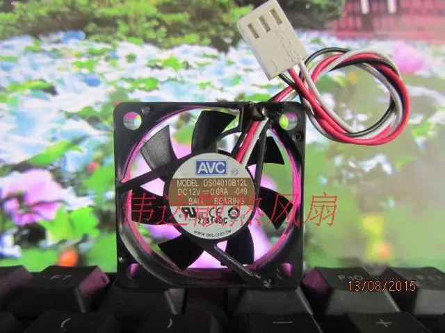 

Original AVC 4010 double ball fan DC 12V 0.08A DS04010B12L-049