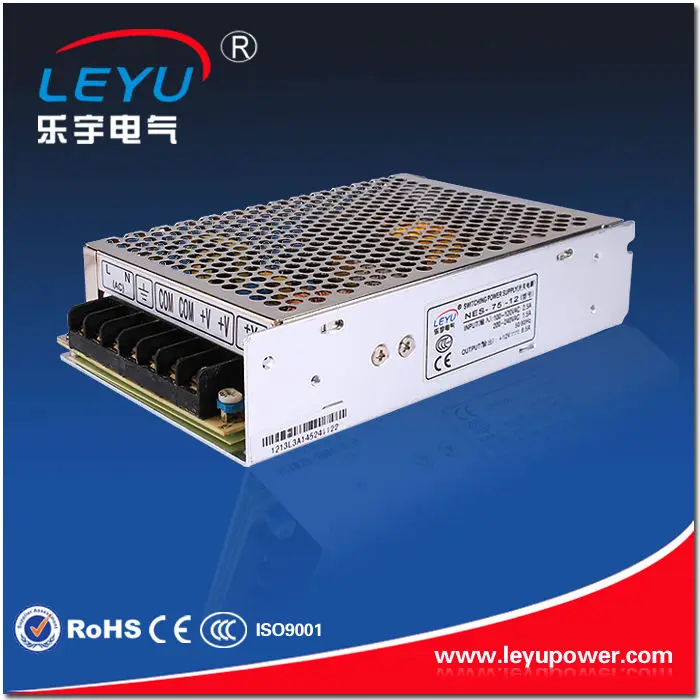 

Whole sales factory price LEYU 75W 12V NES-75-12 12V DC smps transformer