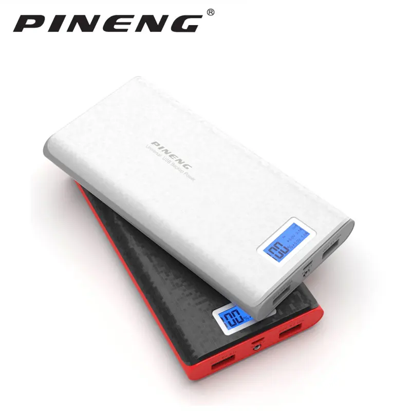 

PINENG PN-920 20000mAh Power Bank Mobile Phone Battery Charger with Dual USB LCD Forphone power bank