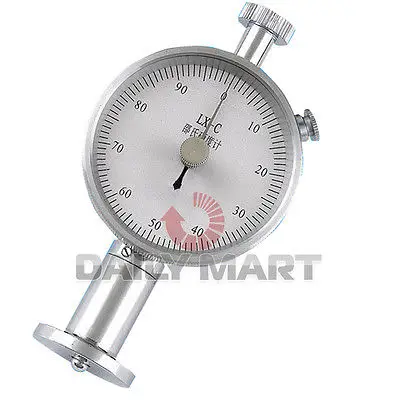 

DHL/EMS 2 LOTS LX-C SHORE C DUROMETER RUBBER PLASTIC HARDNESS TESTER 0-100HC ASTM D2240 NEW