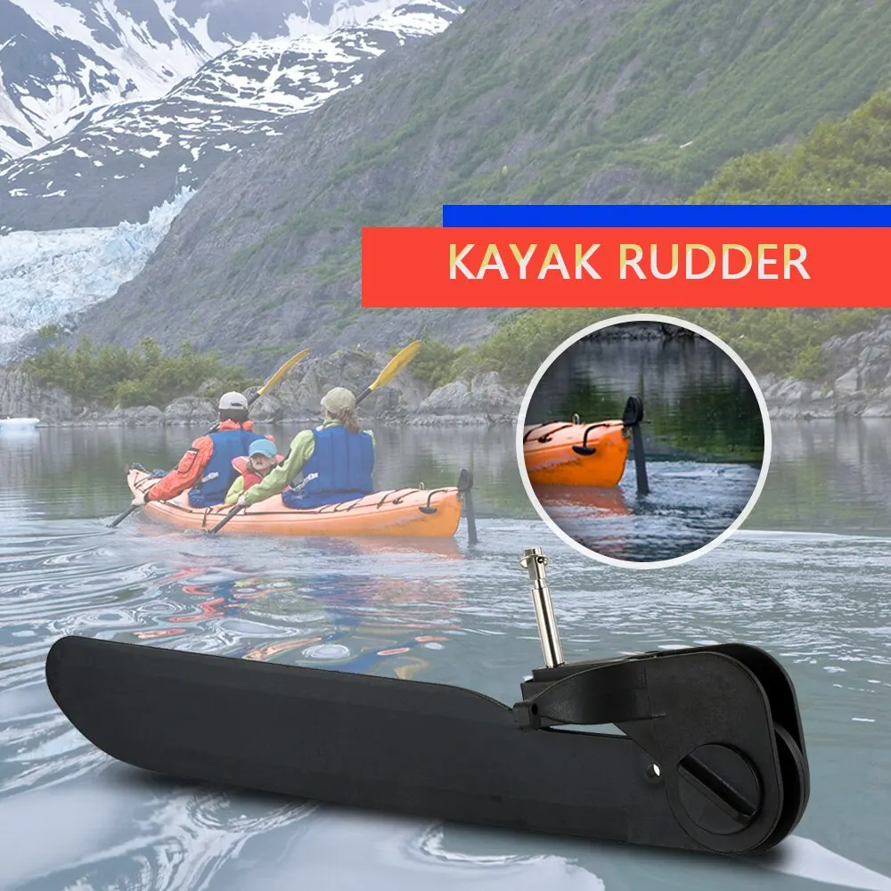 

Boat Kayak Rudder Direction Foot Control M2137 Canoe Kayak Boat Tail Professional Kayak Steering System Tool Kit Clip Buckle New