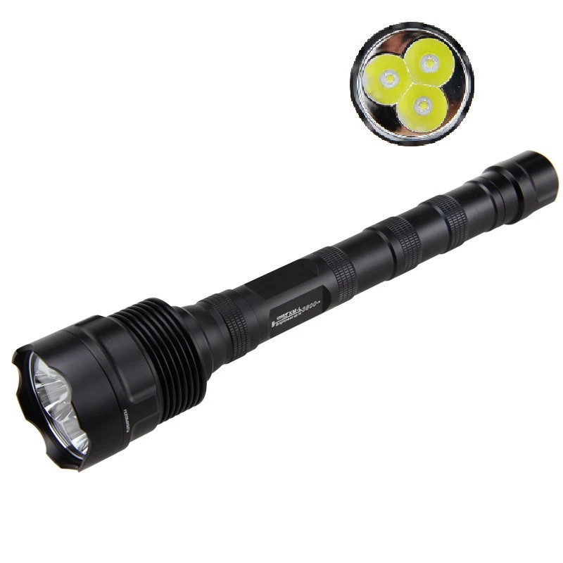 TrustFire 1 Mode Waterproof 1800 Lm TR-3T6 XM-L2 LED Flashlight Torch Hunting цена TrustFire 1 Mode Waterproof 1800 Lm TR-3T6 XM-L2 LED Flashlight Torch Hunting цены онлайн
