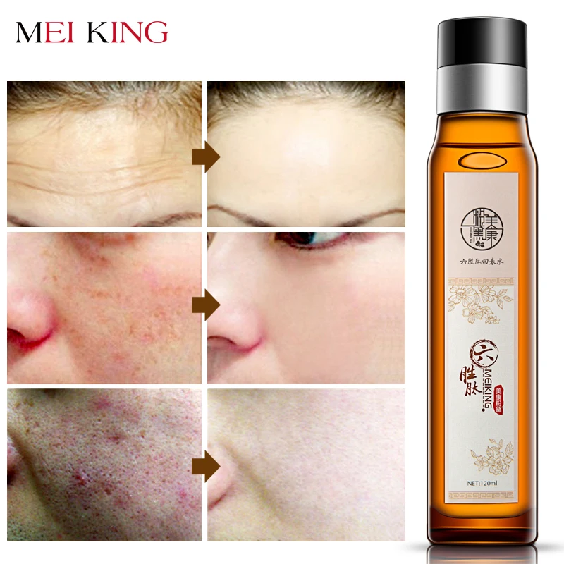 Цена MEIKING на лице Тонер Увлажняющий уход за кожей 100% Natural amp; Organic Anti Aging Pore Minimizer для лица Питает и гидратов кожи