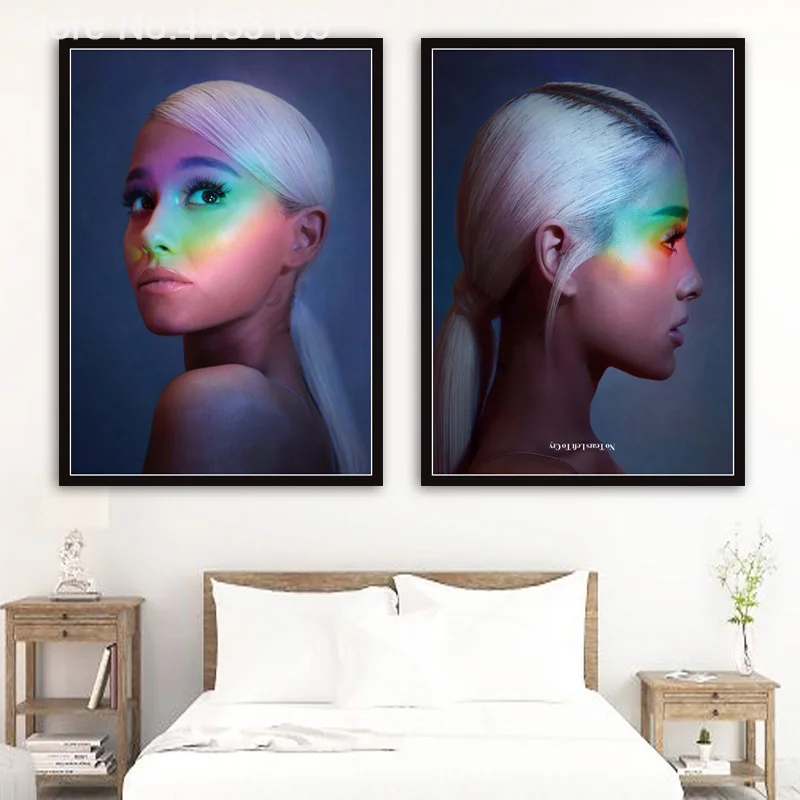 Ариана Гранде плакат музыка певица звезда плакаты и принты настенные художественные картины для гостиной домашний Декор Декоративные
