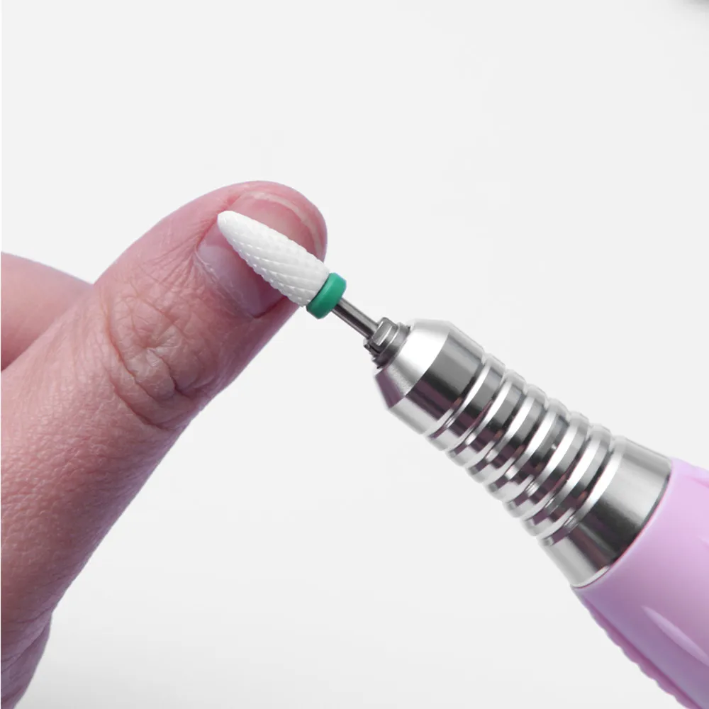 8 Тип керамический сверло для ногтей маникюрный станок фрезерный резак маникюрные электрические аксессуары для сверления ногтей