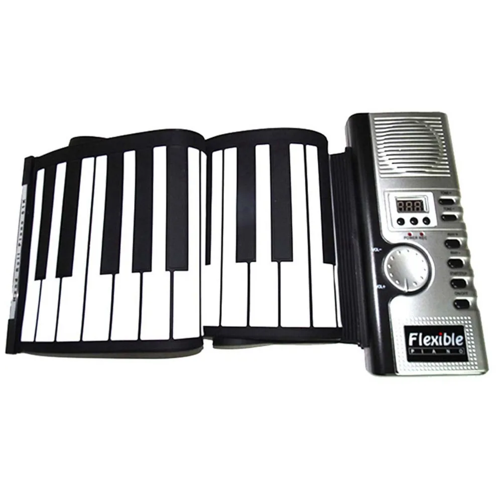 Soft Keyboard Piano Electronic Piano For Music Instruments Lover Gift Zebra Portable 61 Keys Universal Flexible Roll Up Soft Keyboard Piano Electronic Piano For Music Instruments Lover Gift Zebra Portable 61 Keys Universal Flexible Roll Up