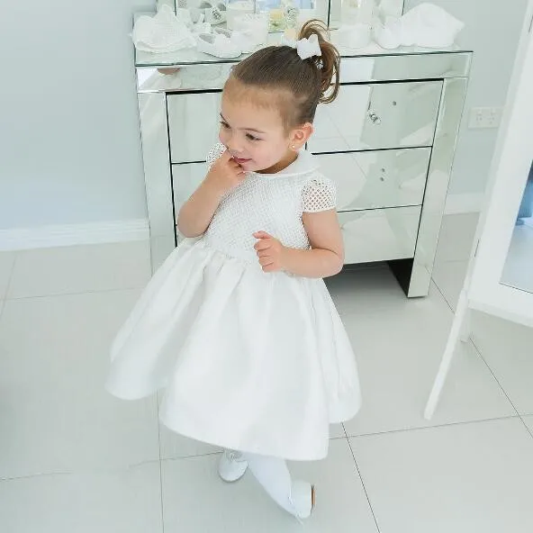 simple baptism gown