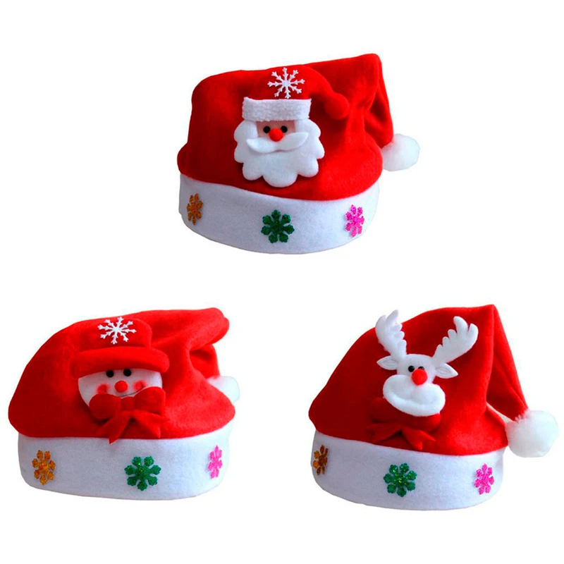 

Hat Baby Christmas Santa Claus Cap Kids Hat Newborn Photography Girls Boy Winter