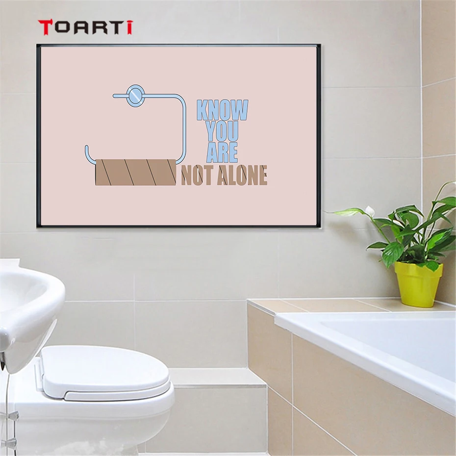 Приколы из туалетной бумаги Картина на холсте мультфильм настенные