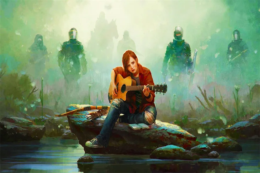 Custom Canvas Art The Last Of Us Poster Last Of Us Wallpaper Ellie