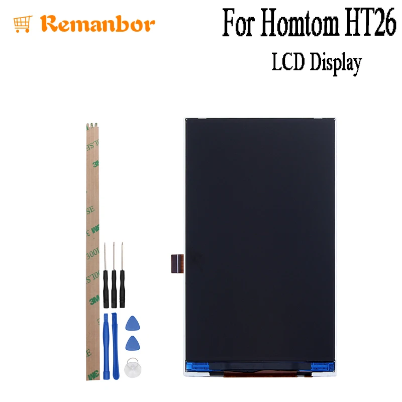 Remanbor для HOMTOM HT26 ЖК-дисплей Экран дисплея ремонт Запчасти телефона цифровой