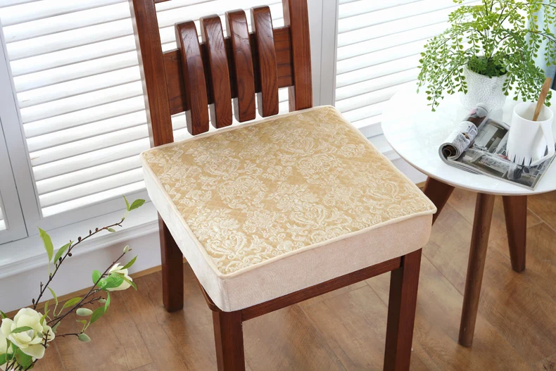 Винтажная толщина плюшевого стула подушка для обеденного стула Slild Poam сиденье напольная Подушка-коврик 1 шт. подушки стула подушка