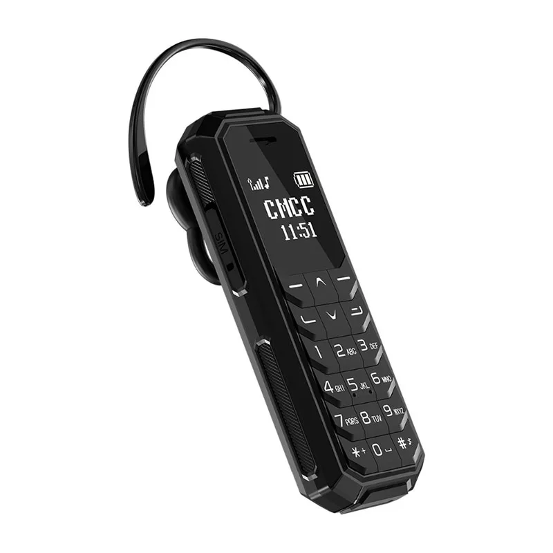 Mosthink KK2 мини 2G GSM мобильный телефон 0,66 дюймов Bluetooth V3.0 Dialer беспроводные наушники Magice Voice сотовый телефон как L8star BM10