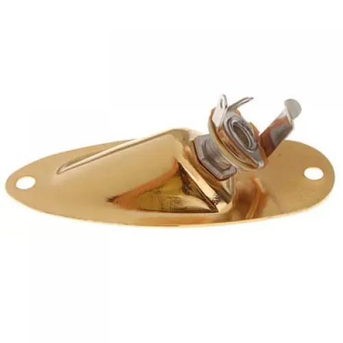 Quality Golden Output Jack Socket Suitable For Electric Guitars Stratocaster Similar Guitars