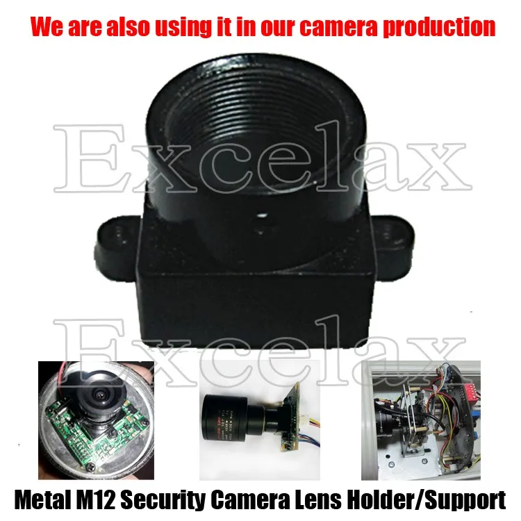 5 шт./лот цинковый сплав металл M12 крепление держатель объектива поддержка расстояние кронштейн CCTV безопасности Модуль камеры Винт адаптер разъем