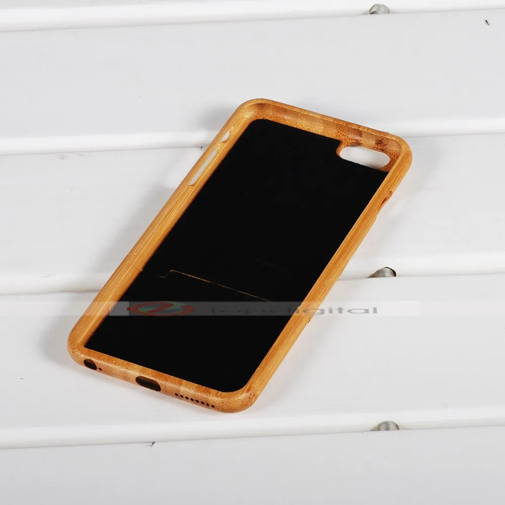 Natural Bamboo Wood Case Tiger For iPhone 6 (7)