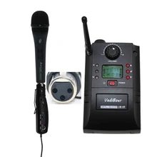 Vadiboer XLR Беспроводной передатчик адаптер UHF PLL Инструмент Беспроводной Системы Музыкальные инструменты Микрофон
