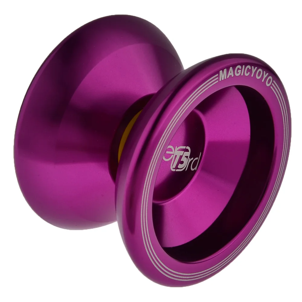

Aluminum Design Professional Magic YoYo T5 Ball Bearing String Trick Alloy Kids Children Toy Gift