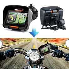 DHL Бесплатная> 4.3 дюймов водонепроницаемый автомобиля и GPS навигатор с 256 м оперативной памяти 8 ГБ flash Автомобильный GPS навигатор Тюнинг автомобилей комплекты двигателя