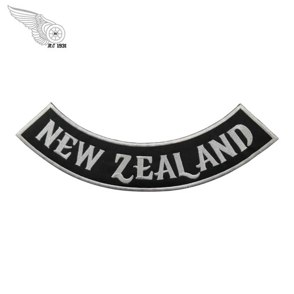 New Zealand rocker patch embroidery iron on patches custom for jacket funk cool stickers free shipping (1)