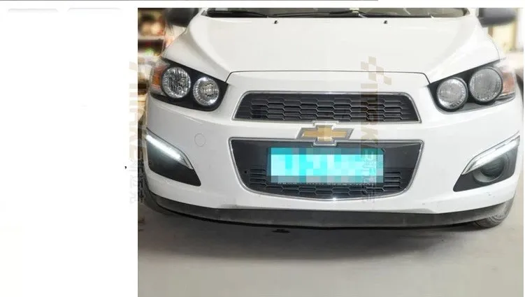 12 V 6000 k светодиодный DRL Дневной ходовой свет для Chevrolet AVEO противотуманная фара рамка противотуманная фара