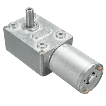 

1pc Durable Brand New DC 12V 35/60/65/110/220rpm Worm Gear Box Reduction Motor
