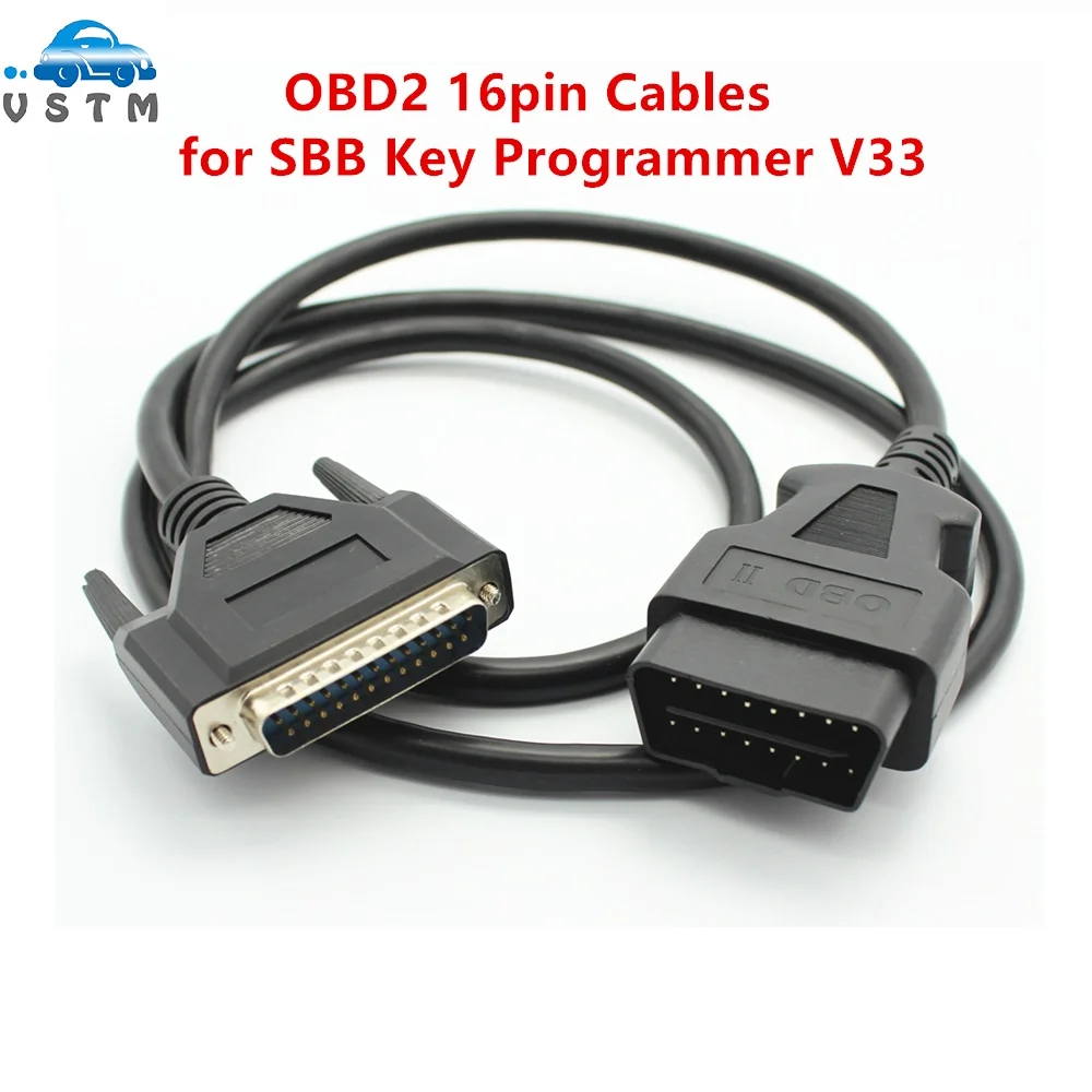 

OBD OBD2 16pin Cables for SBB Key V33 SBB Key Programmer V33 OBD 16 PIN Cable Main cable