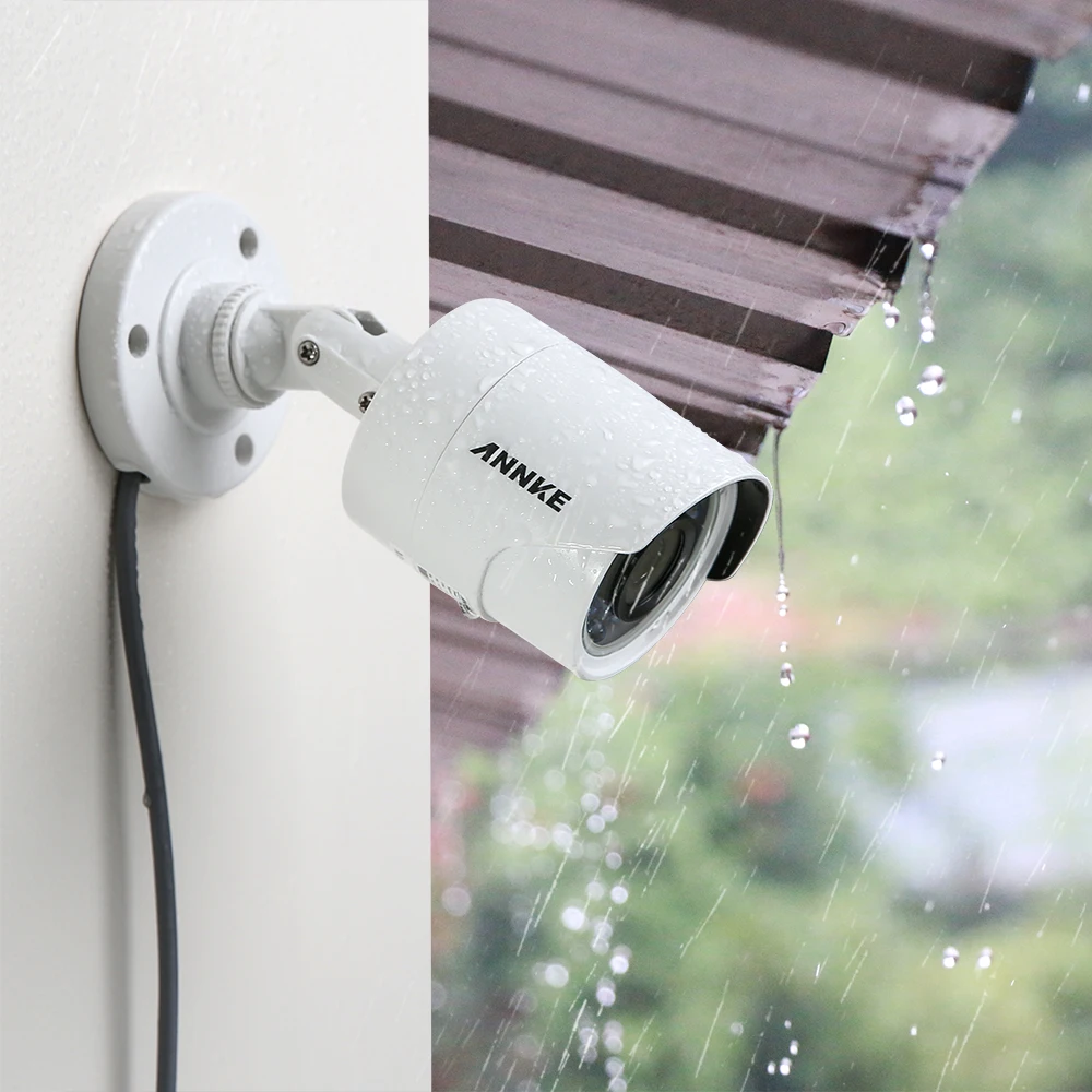 ANNKE 1080P HD TVI Пуля CCTV камера 4 шт. комплект непогодный корпус и 66ft супер ночного