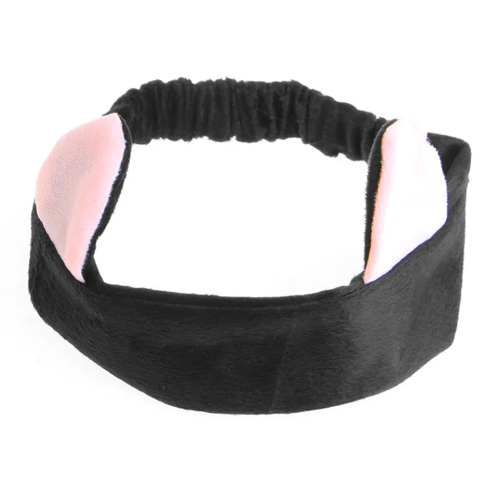 Korean Style Women Girls Grail Cute Cat Ears Headband Hair Head Band Headdress Party Gifts Wash Face Helper Headband