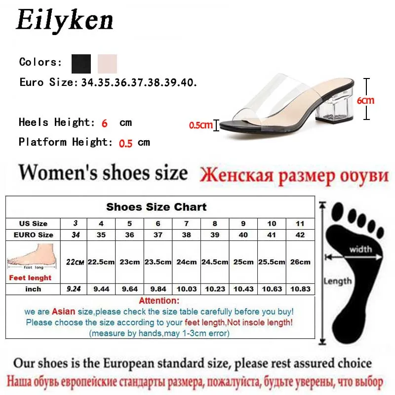 Eilyken 2019 Summer Gladiator Sandals Women Leisure Crystal Square heel slippers Fashion Women's Sandals Slides shoes