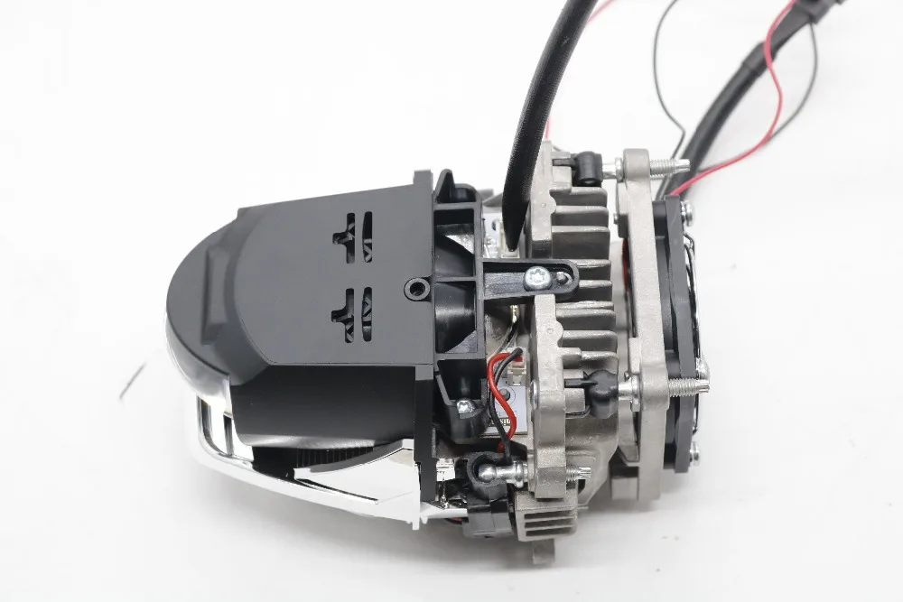 Sanvi 3 inch led laser car headlight with bi led projector lens 30W for