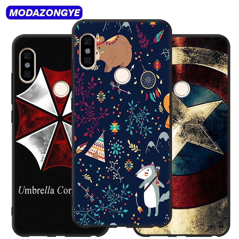 Xiaomi Redmi Note 5 Case Pro Soft Silicone Back Cover Phone For Note5 Global Version |
