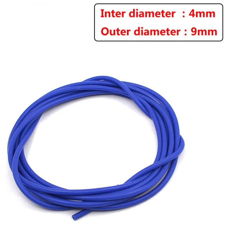 JX-LCLYL 16.4ft 5M Blue Universal 4mm Car Vehicle Silicone Tubing Vacuum Tube Hose Pipe