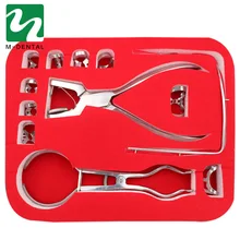 1 Set Dental Material Rubber Dam Perforator Puncher Teeth Care Pliers Dentist Lab Device Instrument Equipment For Dental Lab