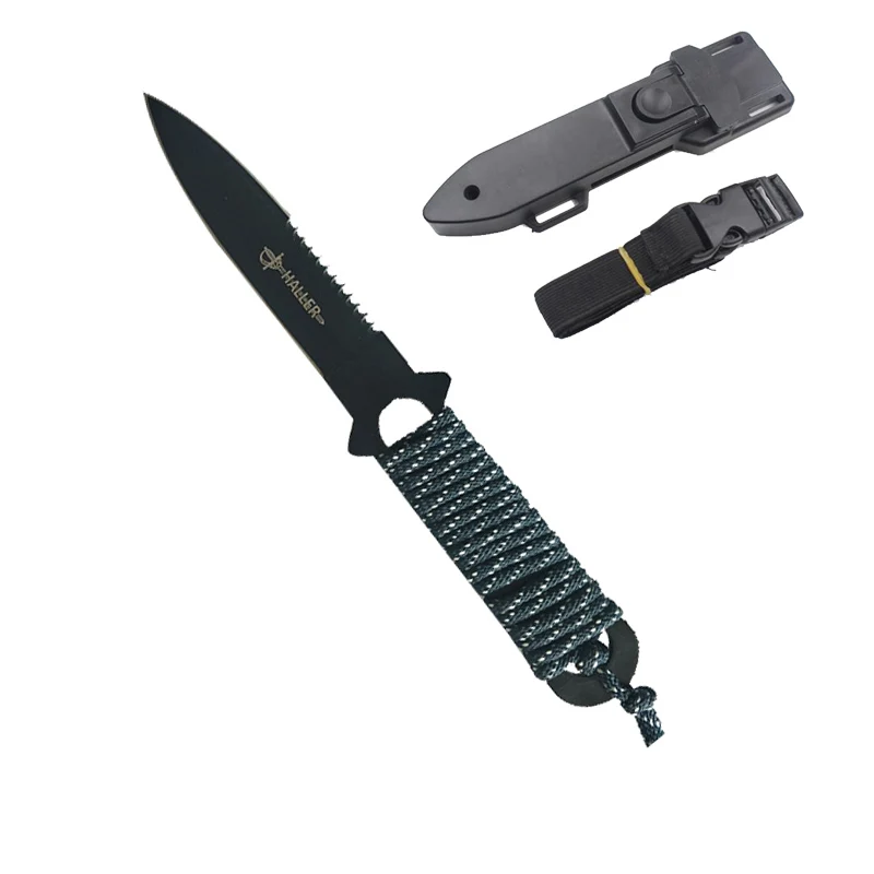 Лучший Дуань FA Тактический Ножи прямые Ножи нержавеющей стали Дайвинг Ножи Открытый выживания кемпинг инструмент карман Ножи из нержавеющей стал...