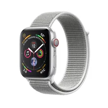 2018 Nova Nylon Loop para A Apple Relógio Series4 40mm/44mm Macio Respirável Tecido Nylon Strap Fit For relógio maçã Series3 38mm/42mm