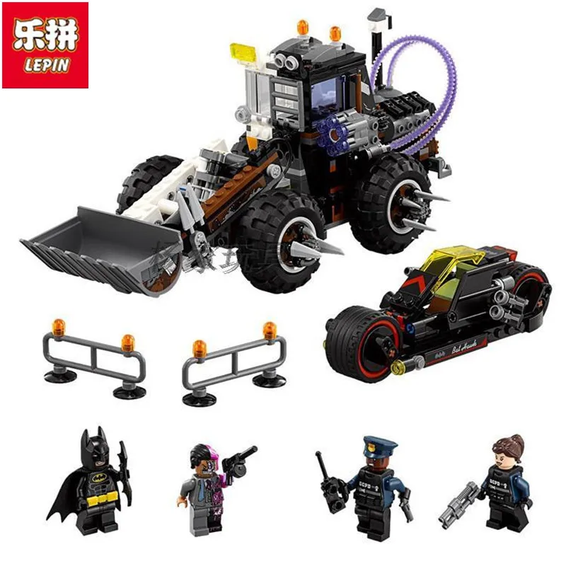 

New 07082 584pcs Models building toy Building Blocks 70915 super hero batman double-faced man toy hobbies
