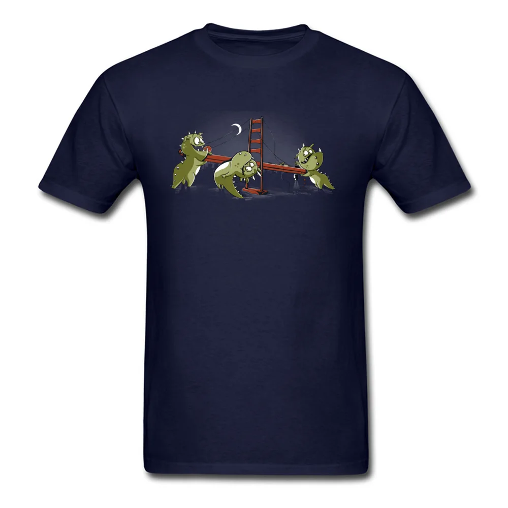 SummerFunny Short Sleeve T Shirt Summer Prevalent Crew Neck Cotton Fabric Tee Shirt Men T Shirts Monster Limbo Party  Monster Limbo Party navy