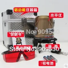 Роторный Крест линии лазерный уровень Наборы инструментов 3 линии RA-656