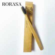 1 шт. зубная щетка персональная экологическая бамбуковая зубная щетка для ухода за полостью рта Зубы средние экологически чистые мягкие щетки Отбеливание зубов