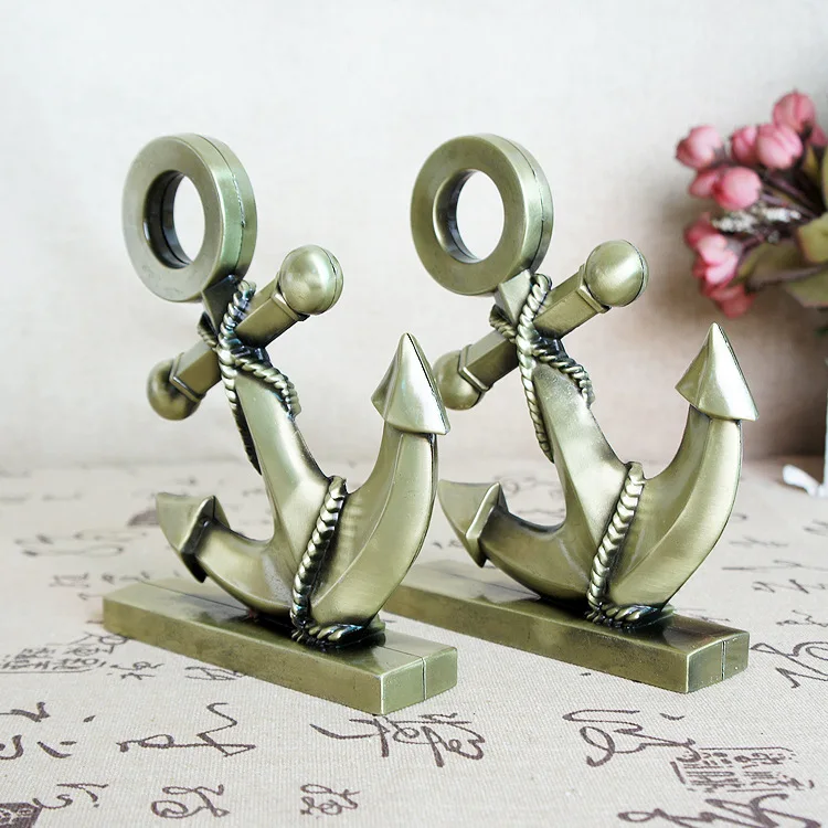 

Metal Crafts Alloy Anchor Decoration Photography Props Gift Anchor Alloy rustic home decoration accessories for living room