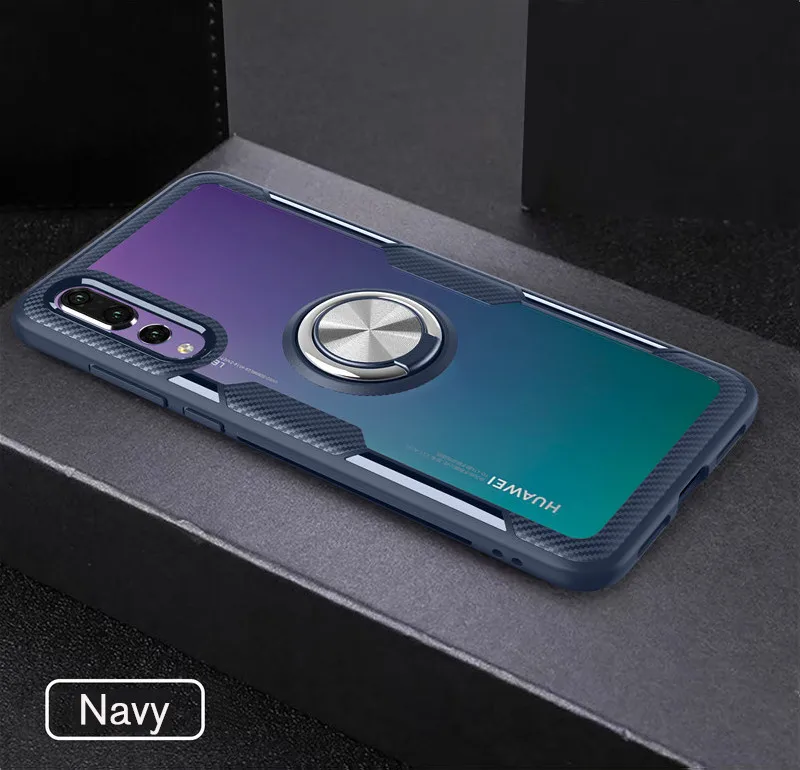 Для huawei P30 Pro P30 чехол автомобильный магнитный мягкий силиконовый каркас противоударный чехол-держатель чехол для P20 Lite P30Lite Honor 8X Capa