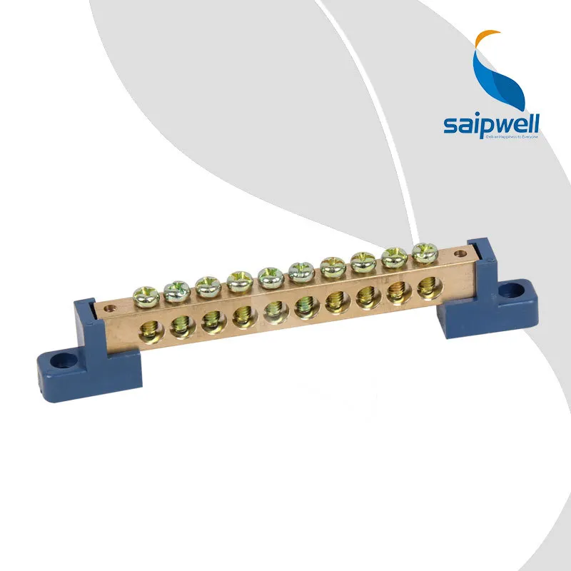 5pcs/lot,250V 450V Brass Screws Terminal 6*9mm Specification,10 Ways