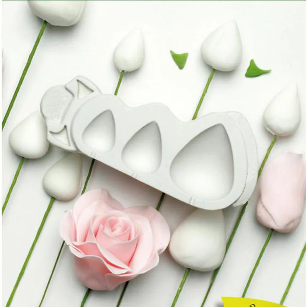 

Luyou 1pc lily Flower lace Silicone Cake mold fondant mold birthday cake decorating tools chocolate Sugarcraft mold FM1877