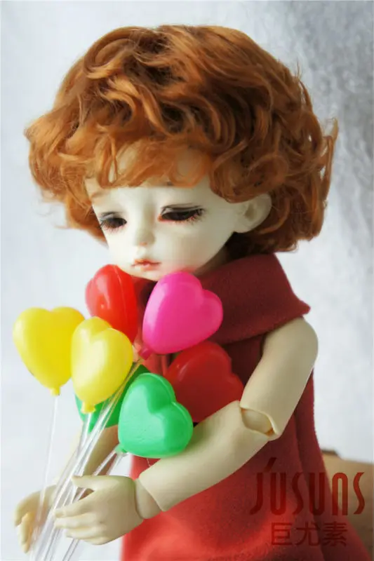 Jd222 1/6 YOSD парик куклы синтетический мохеровый 6 7 дюймов Cupid BJD аксессуары для
